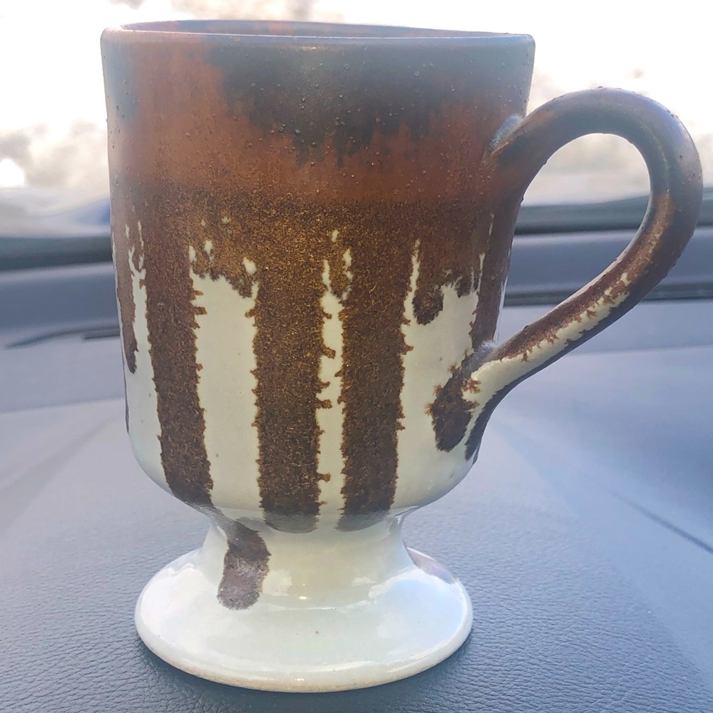 Mug, Metallic, Rustic Look Collectible - Picture 2 of 2